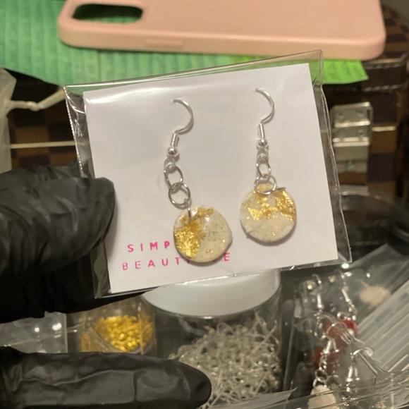 Home made earrings - Picture 5 of 5